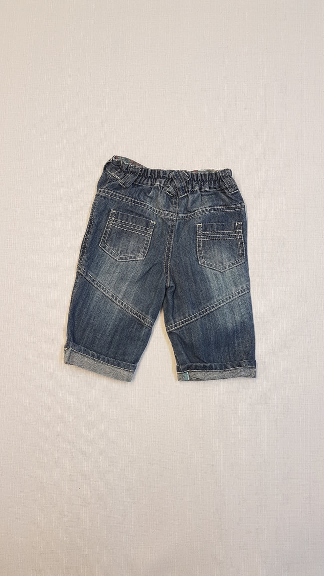 TU VAGÁNY HÍMZETT FELIRATOS, CÉRNAMINTÁVAL DÍSZÍTETT BABY FARMER NADRÁG , GUMIS DERÉKRÉSSZEL Main Image