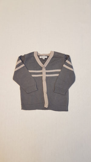 ELEGÁNS, CSÍKOS BABY KARDIGÁN