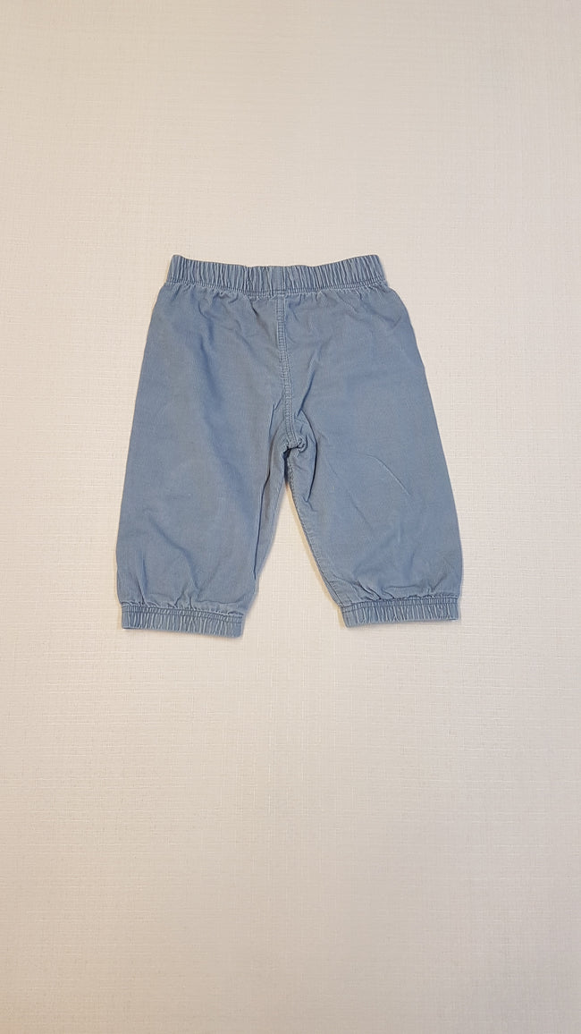 M&S ELEGÁNS KORDBÁRSONY, VILÁGOSKÉK KISFIÚ BABY NADRÁG, GUMIS DERÉKRÉSSZEL Main Image