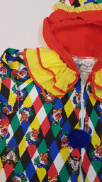 SZÍNES, VIDÁM BOHÓC JELMEZ