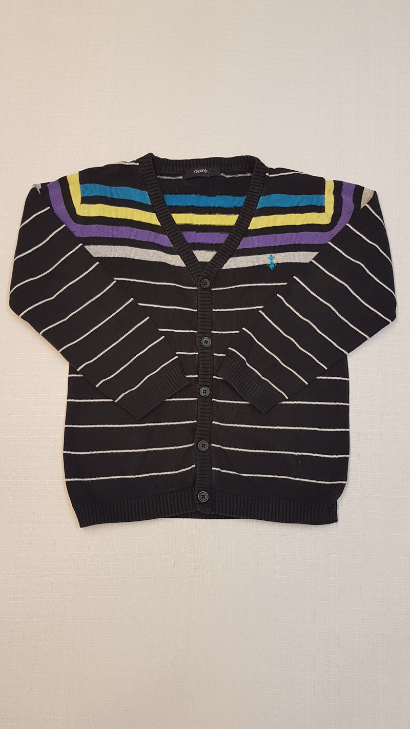 GEORGE KISFIÚ, DIVATOS CSÍKOS KARDIGÁN