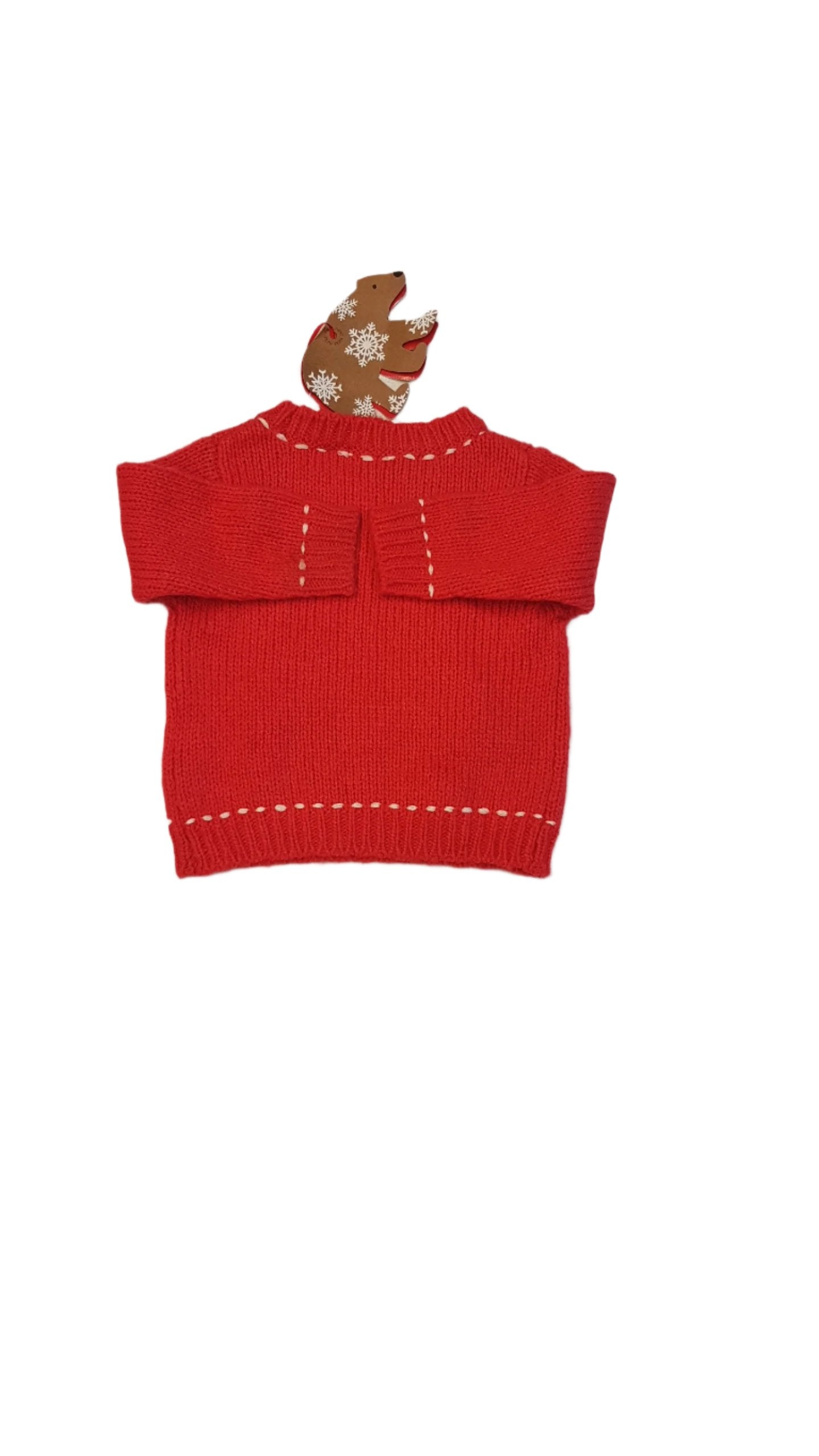 CIMKÉS NEXT CSILLI-VILLI KARÁCSONYOS BABY PULÓVER