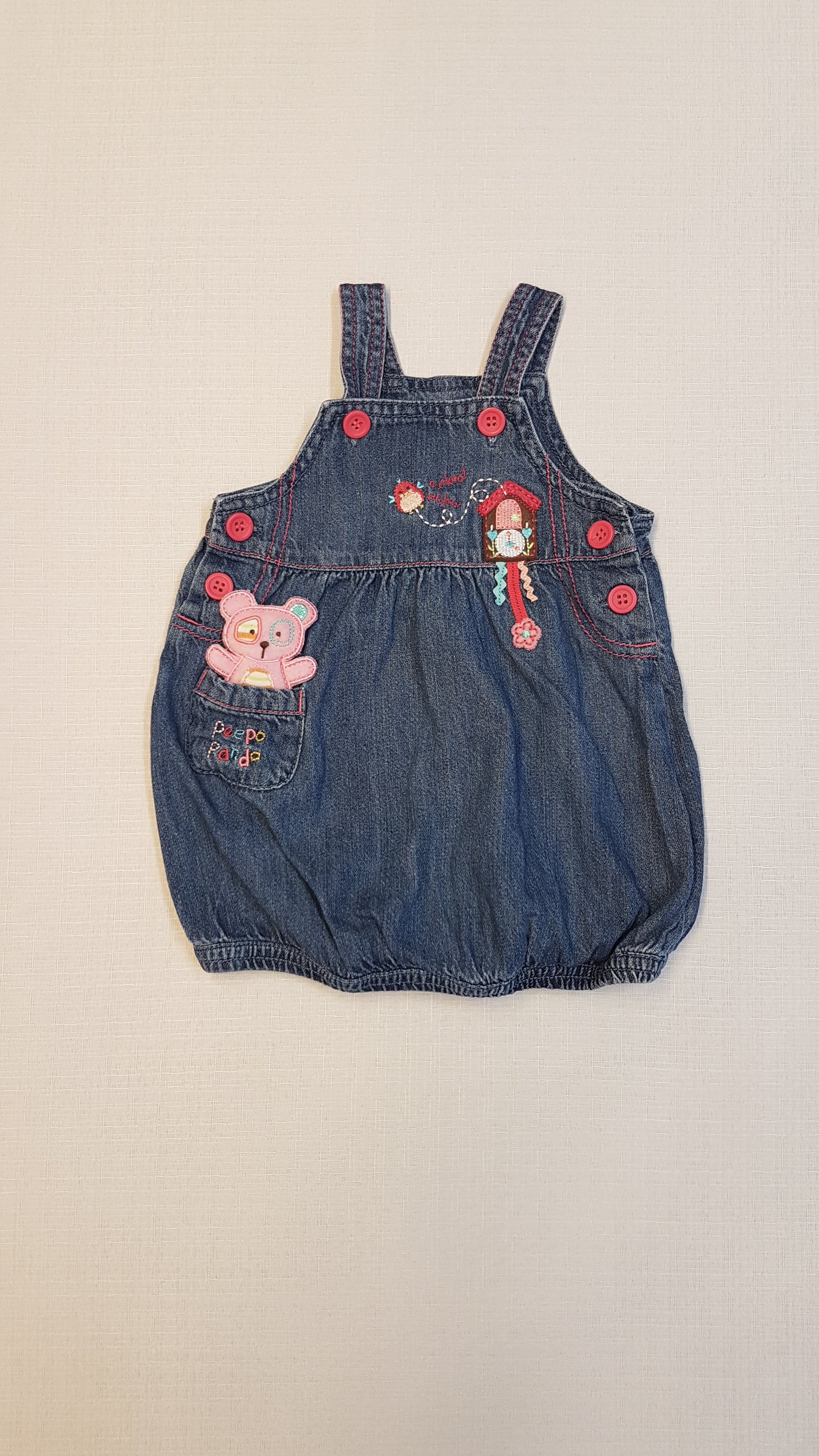 GEORGE BABY KANTÁROS, HÍMZETT , FARMER RUHÁCSKA , GUMIS ALJAL