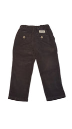 ALL NAVY SÖTÉTSZÜRKE, DIVATOS, KORDBÁRSONY NADRÁG, GUMIS, ÁLLÍTHATÓ DERÉKRÉSSZEL