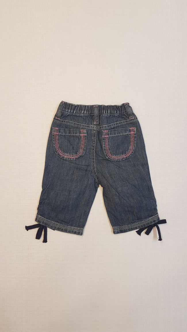 GAP VAGÁNY, TRENDI, BABY FARMER TÉRDNADRÁG, RÓZSASZÍN CÉRNAMINTÁVAL DÍSZÍTVE Main Image