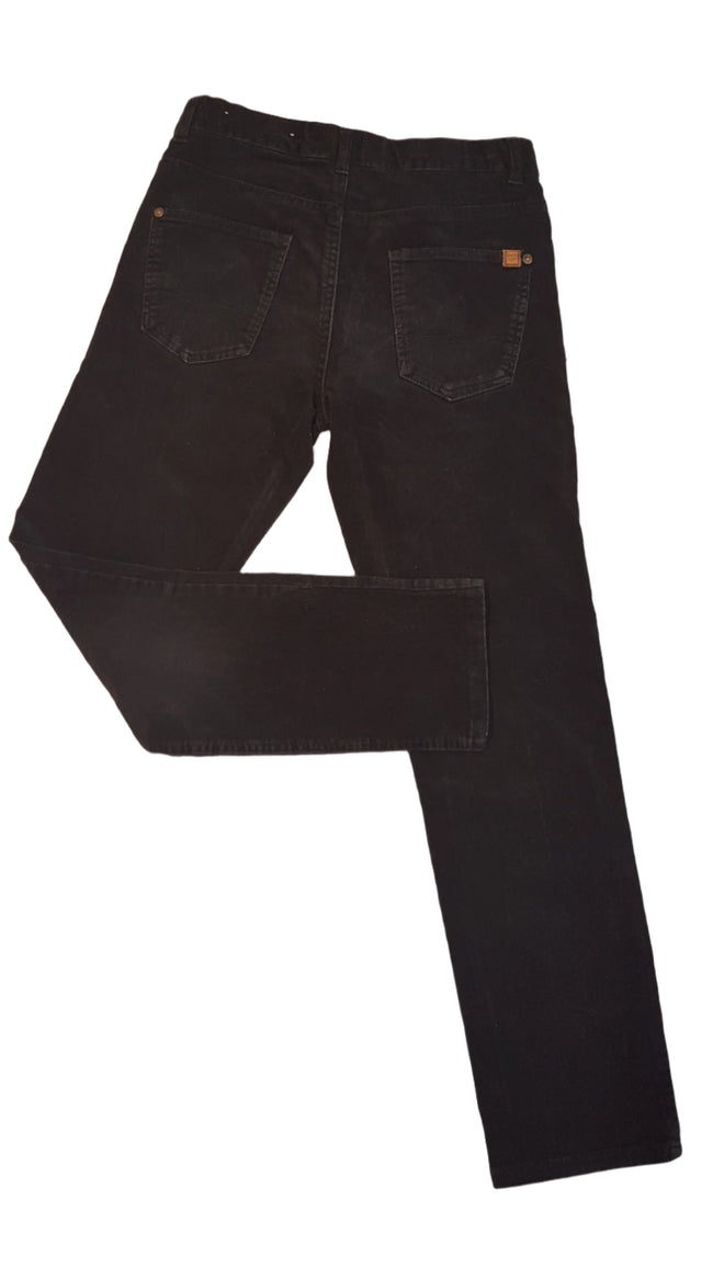 ZARA BOY DIVATOS FEKETE BÁRSONY NADRÁG, ÁLLÍTHATÓ GUMIS DERÉKRÉSSZEL Main Image