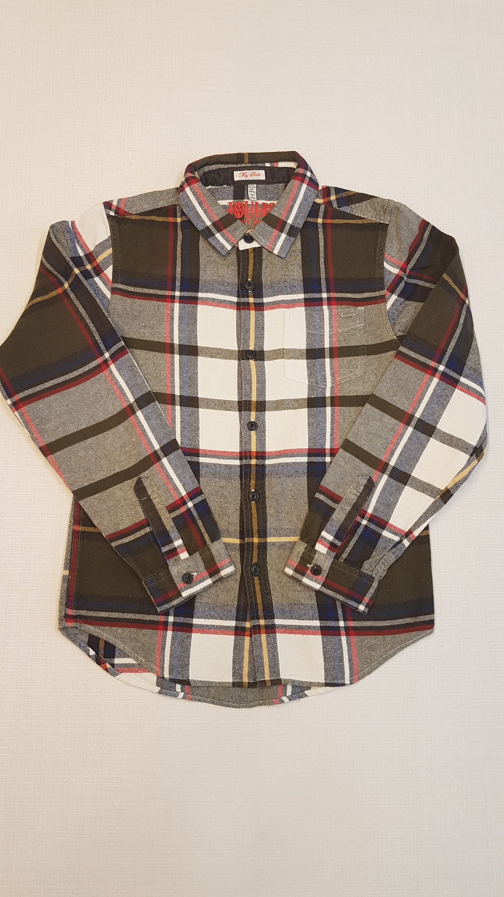 JOULES TRENDI , FLANEL , KOCKÁS, KISFIÚ ING