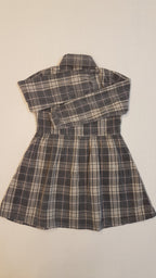 F&F KIDS KORDBÁRSONY, DIVATOS KISLÁNY RUHÁCSKA, EZÜST GOMBOKKAL DÍSZÍTVE