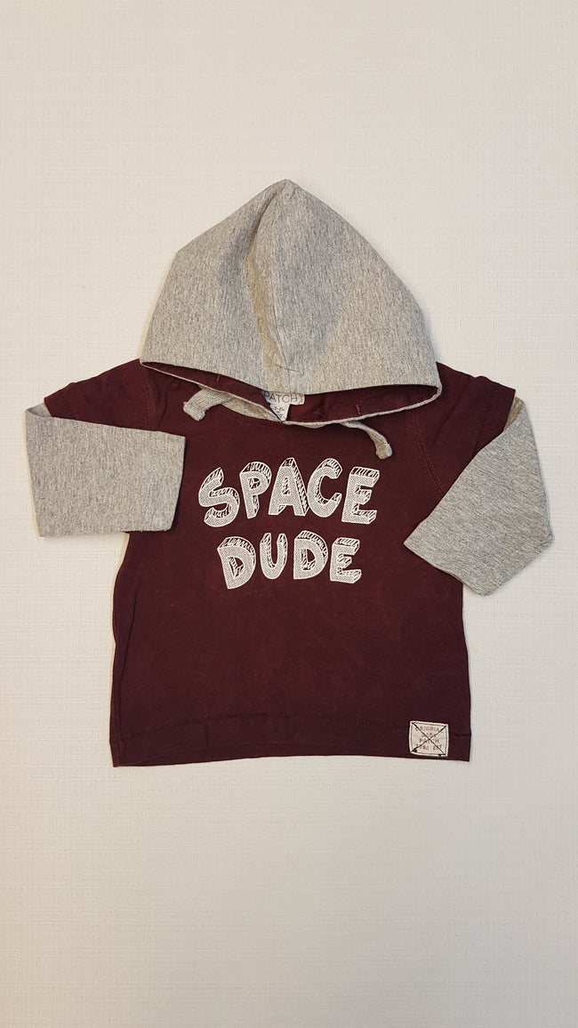 PUMPKIN PATCH HOSSZÚUJJÚ, FELIRATOS, KAPUCNIS, DIVATOS KISFIÚ POLÓ Hover Image