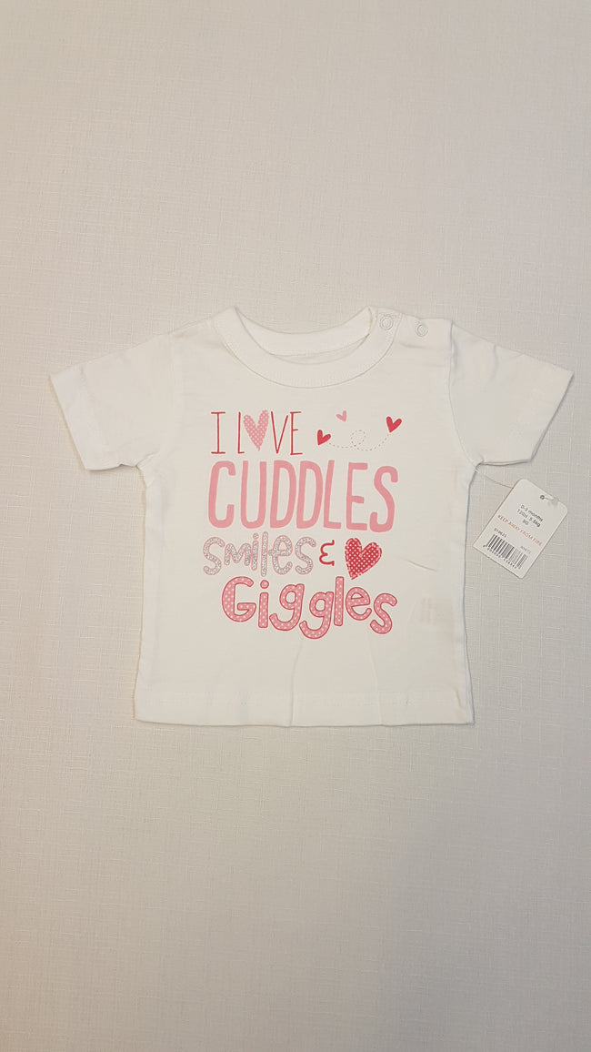 CÍMKÉS PEP&CO SZÍVECSKÉS ,FELIRATOS,CSILLÁMPOROS TRENDI POLÓ,VÁLLRÉSZNÉL PATENTOS Hover Image