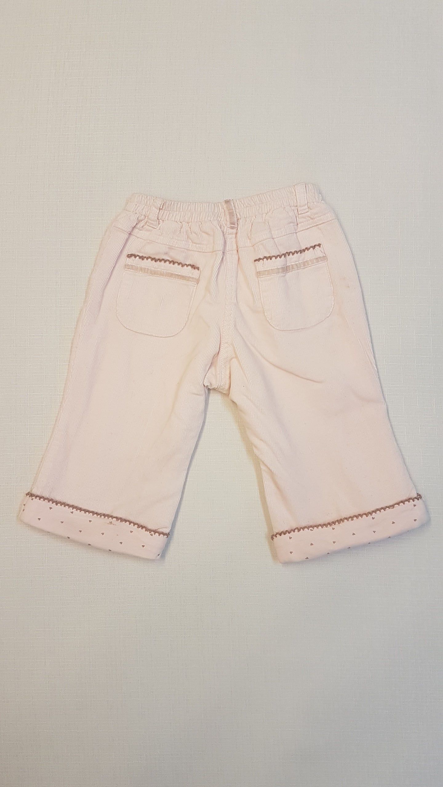 NEXT CSAJOS, RÓZSASZÍN BARNA CÉRNAMINTÁS, KÉTOLDALT ZSEBES, PUHA BÁRSONY NADRÁG, VÉKONY PAMUT BÉLÉSSEL