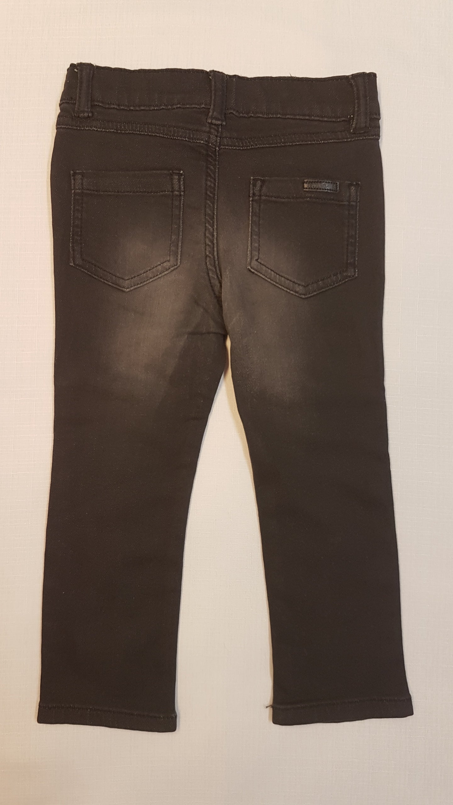 MOTHERCARE TRENDI, VAGÁNY, FEKETE KOPTATOTT FARMERNADRÁG, GUMIS DERÉKRÉSSZEL