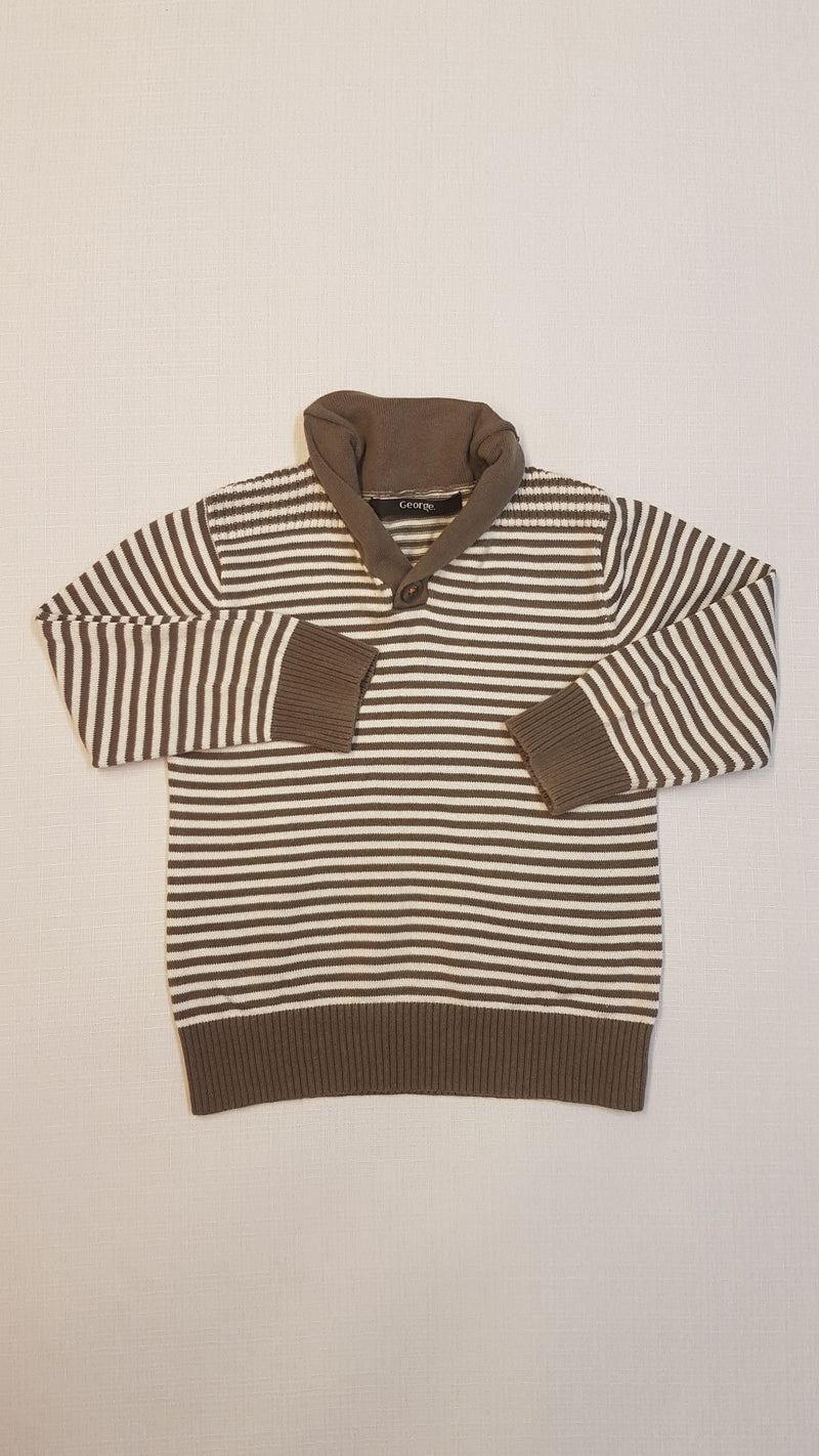 GEORGE CSÍKOS ELEGÁNS VÉKONYKÖTÉSŰ KISFIÚ PULÓVER