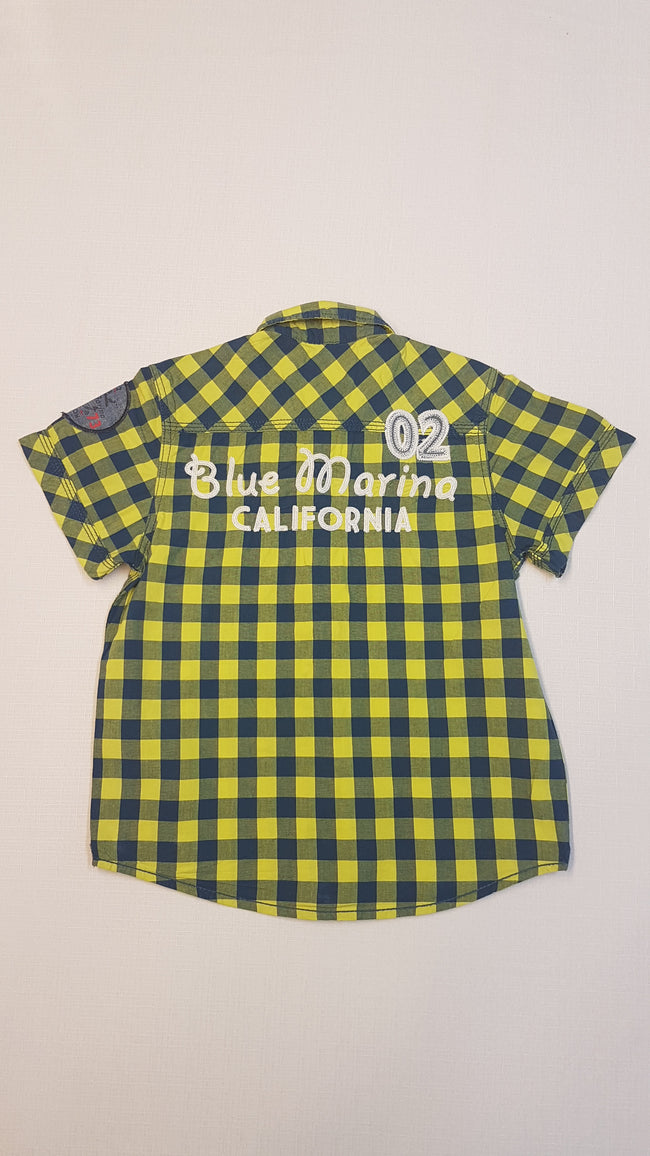 H&M VAGÁNY HÍMZETT FELIRATOS KISFIÚ RÖVIDUJJÚ ING Main Image