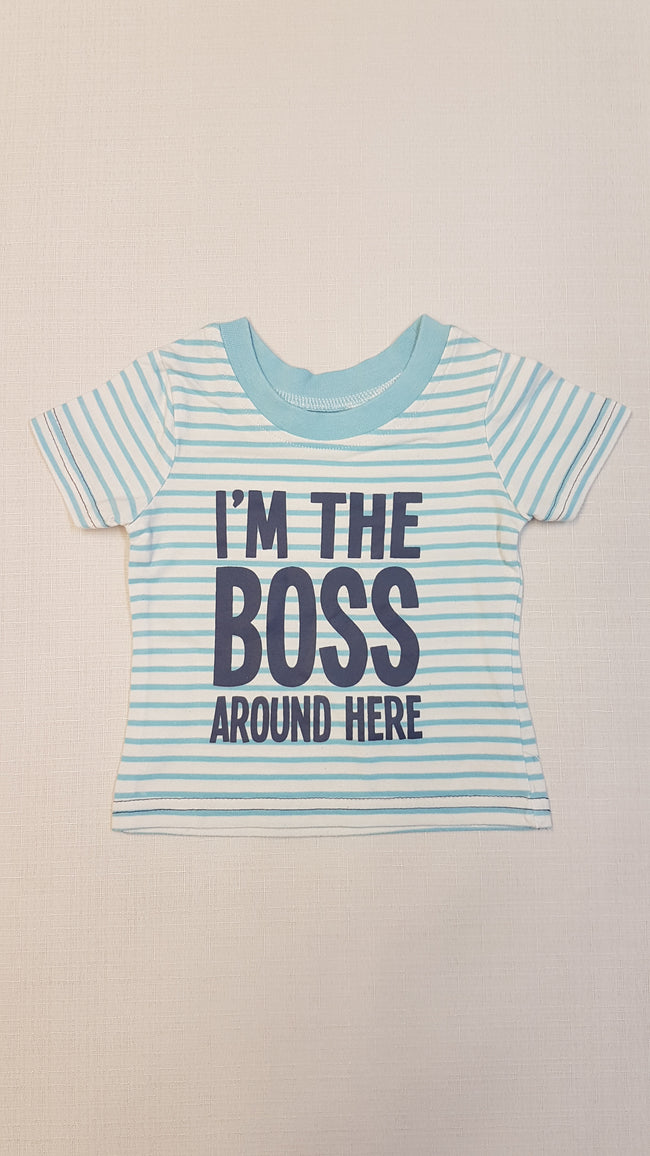 ÚJ GEORGE VAGÁNY FELIRATOS KISFIÚ POLÓ Hover Image