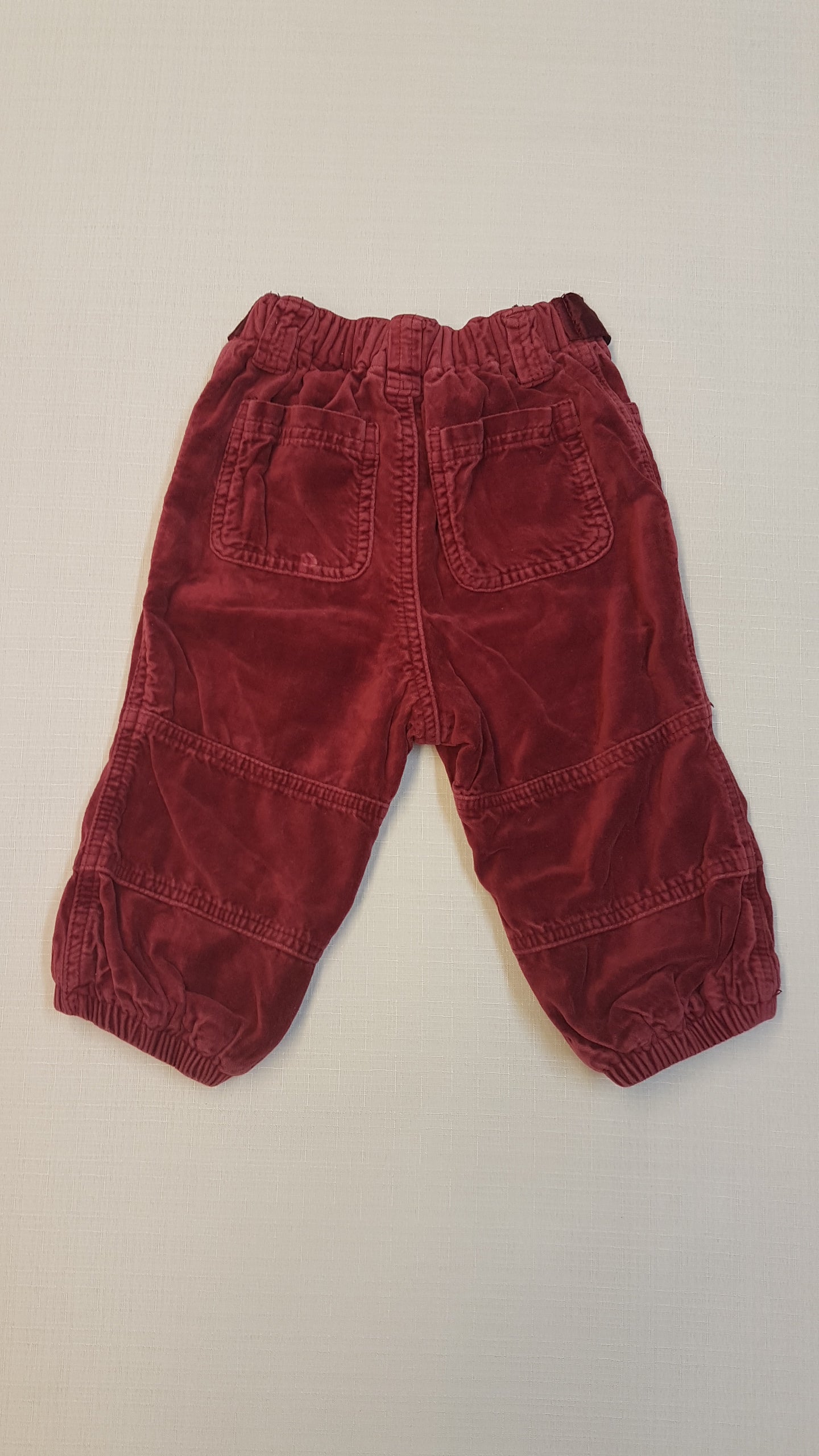 H&M DIVATOS VASTAG BORDÓ KORD BÁRSONY TÉLI KISLÁNY NADRÁG SELYEM ÖVRÉSSZEL