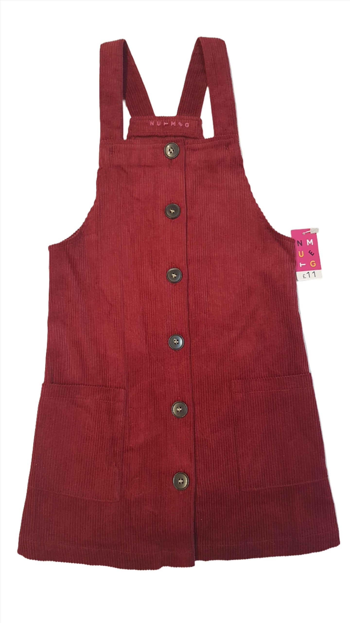 CÍMKÉS NUTMEG TRENDI,KANTÁROS,BORDÓ SZÍNŰ MIKRÓBÁRSONY,KISLÁNY RUHA 104-128