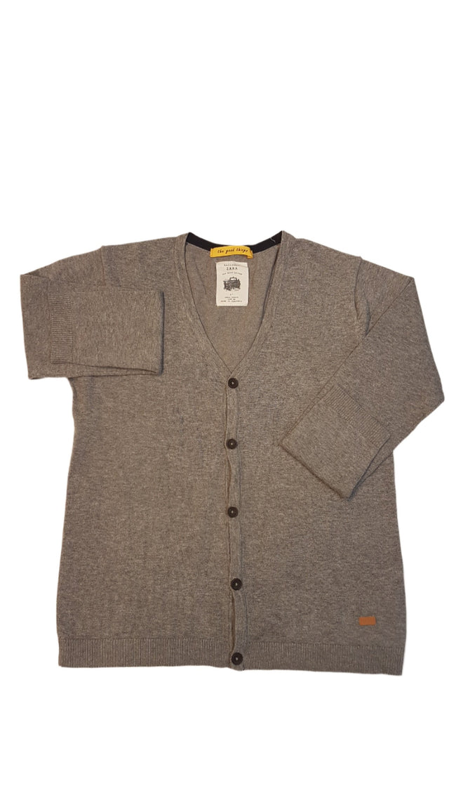 ZARA VÉKONY KÖTÉSŰ ELEGÁNS KISFIÚ KARDIGÁN Hover Image