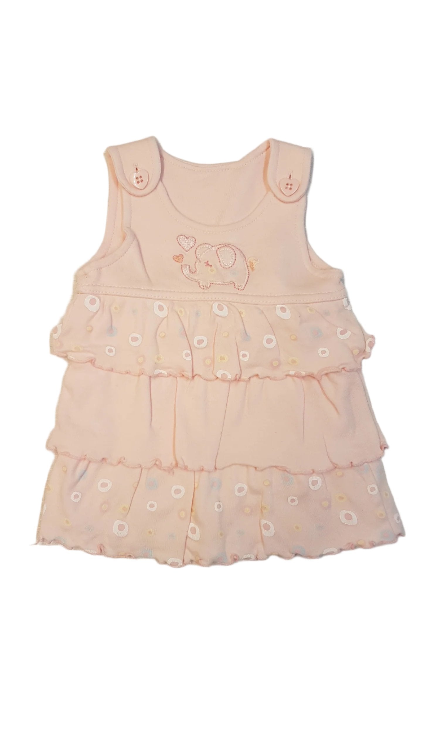 BABY VASTAG PAMUT FODROS ELEFÁNTOS GOMBOS ÉDI BABY RUHÁCSKA