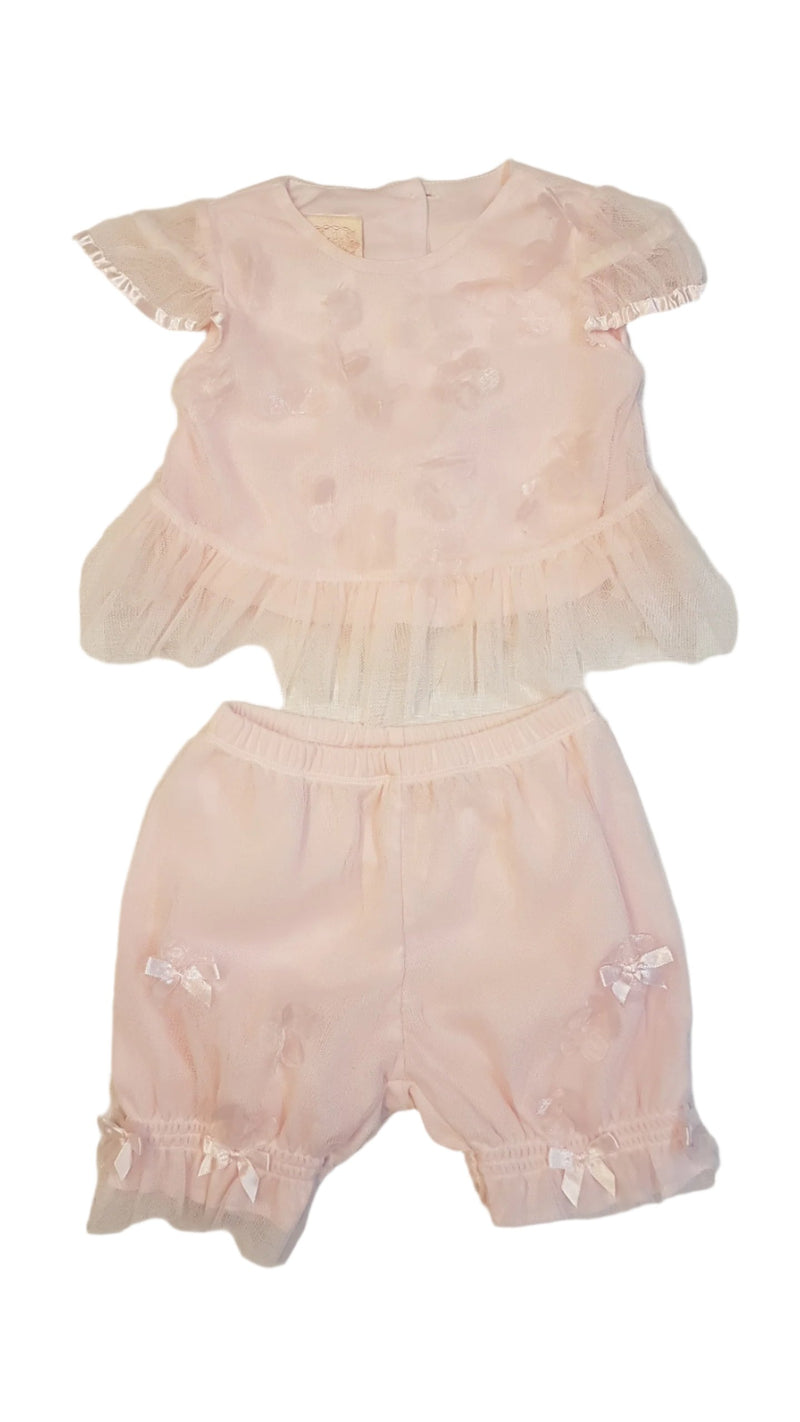 BABY BISCOTTI KÜLÖNLEGES DESIGNER CSODASZÉP, KISLÁNY KÉTRÉSZES SZETT