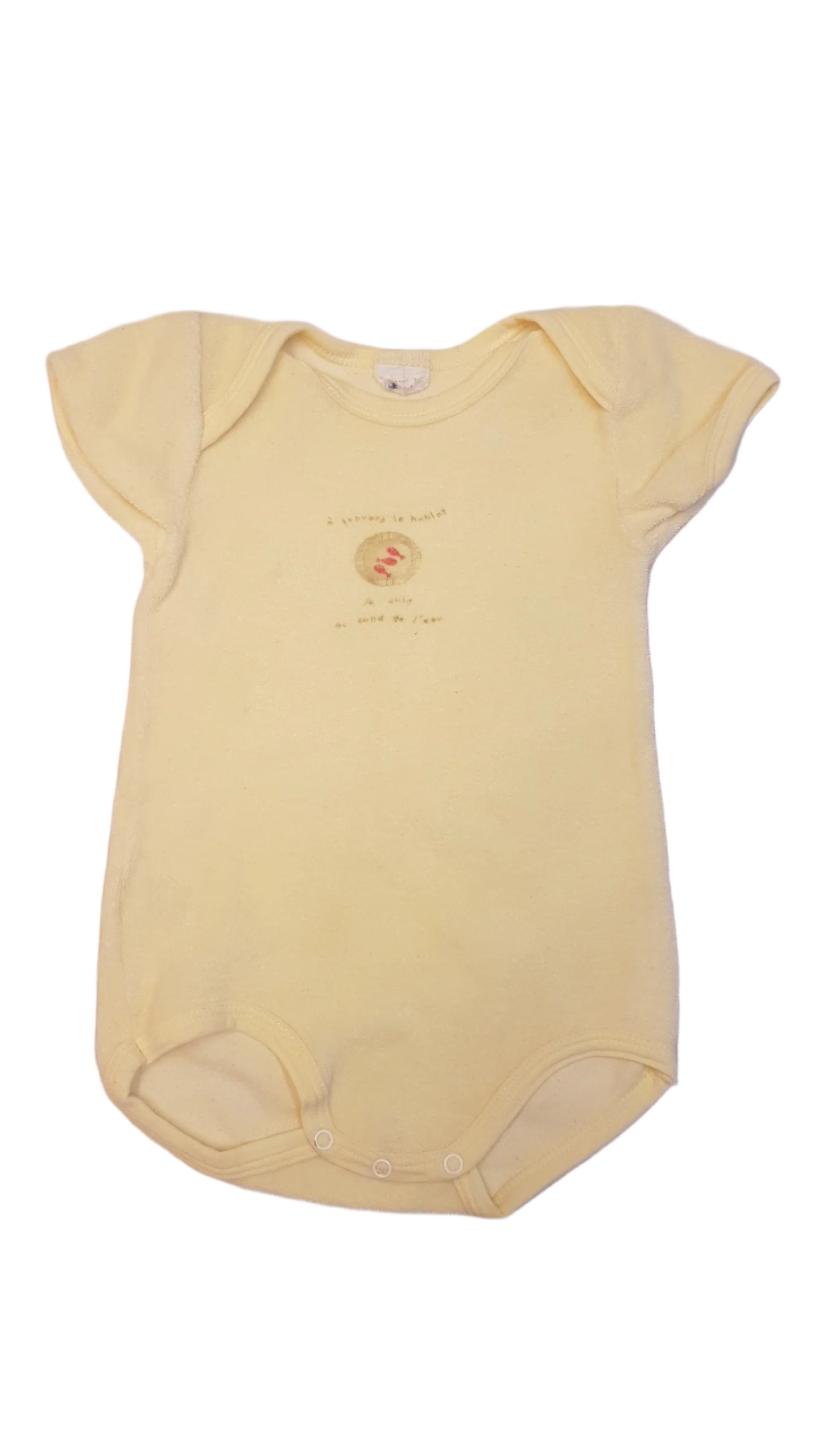 BASIC SÁRGA SZÍNŰ  KISLÁNY BODY