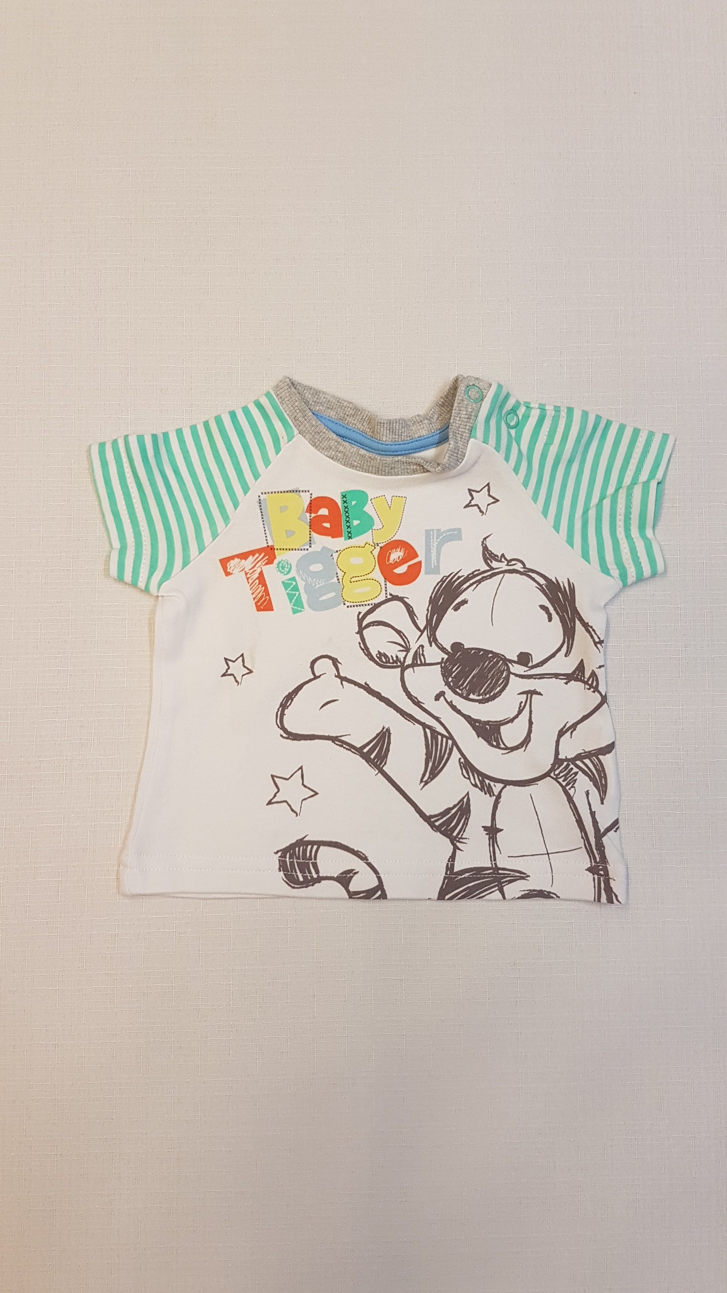 NUT MEG ÉDI-BÉDI TIGGER  FELIRATOS KISFIÚ POLÓ