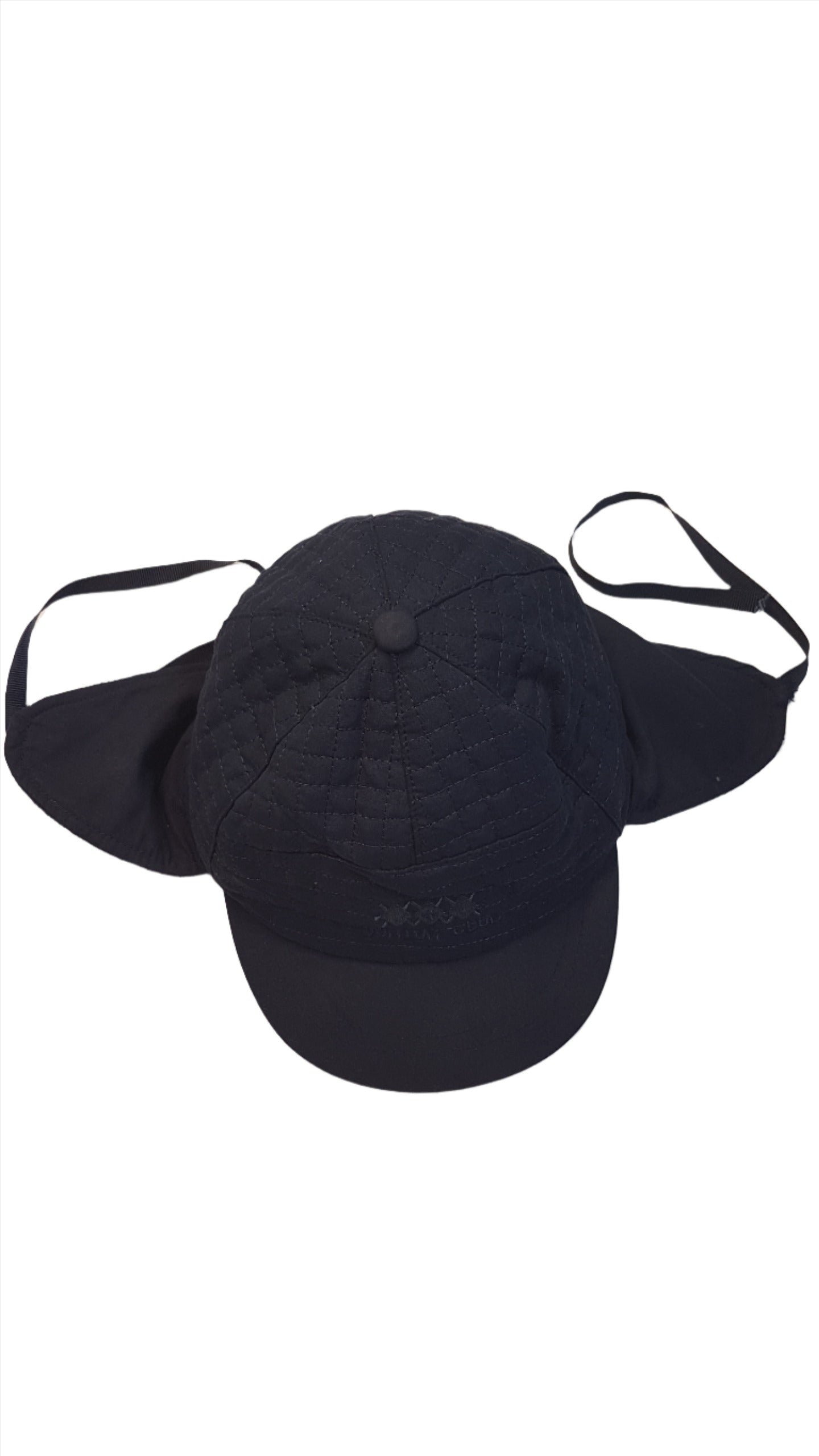 JUNIOR CLUB SÖTÉTKÉK ELEGÁNS,MINŐSÉGI KISFIÚ FÜLES SAPI, VÉKONY TERMO BÉLÉSSEL