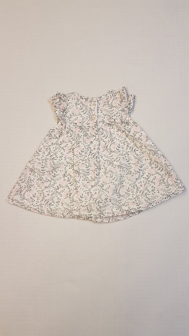 GEORGE CSINI, APRÓVIRÁGMINTÁS,FODROS UJJÚ KISLÁNY TUNIKA RUHÁCSKA Main Image