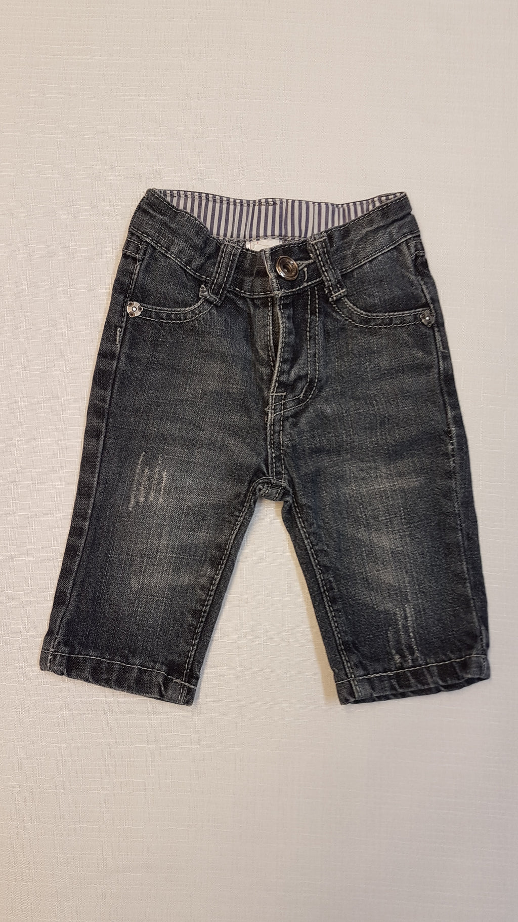 MINENE JEANS EXTRA MINŐSÉGŰ,KOPTATOTT KISFIÚ FARMER NADRÁG
