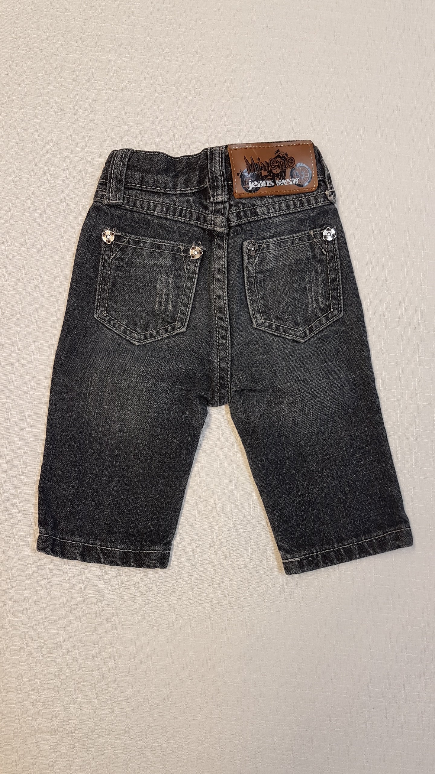 MINENE JEANS EXTRA MINŐSÉGŰ,KOPTATOTT KISFIÚ FARMER NADRÁG