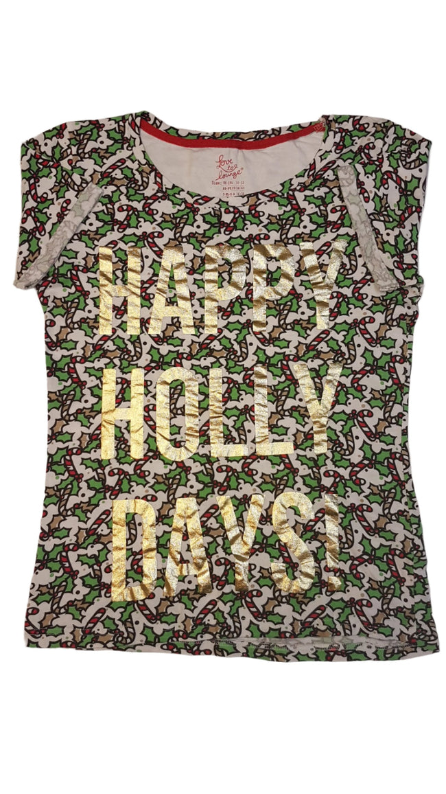 HAPPY HOLLY DAYS KARÁCSONYI POLÓ Hover Image