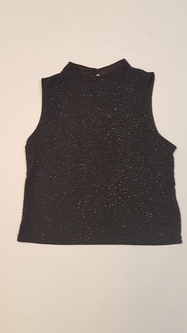 PRIMARK ALKALMI,SZÍNES,CSILLOGÓS,CSILLÁMPOROS KISLÁNY FELSŐ Hover Image