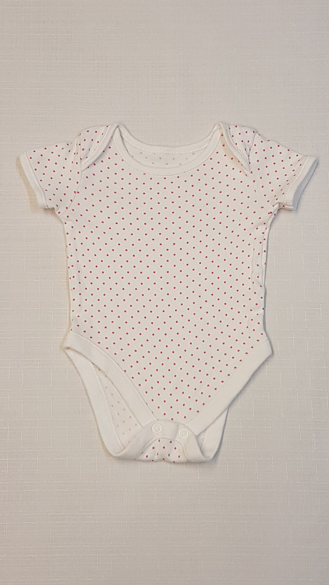 FEHÉR  APRÓ PÖTTYÖS KISLÁNY BODY Hover Image