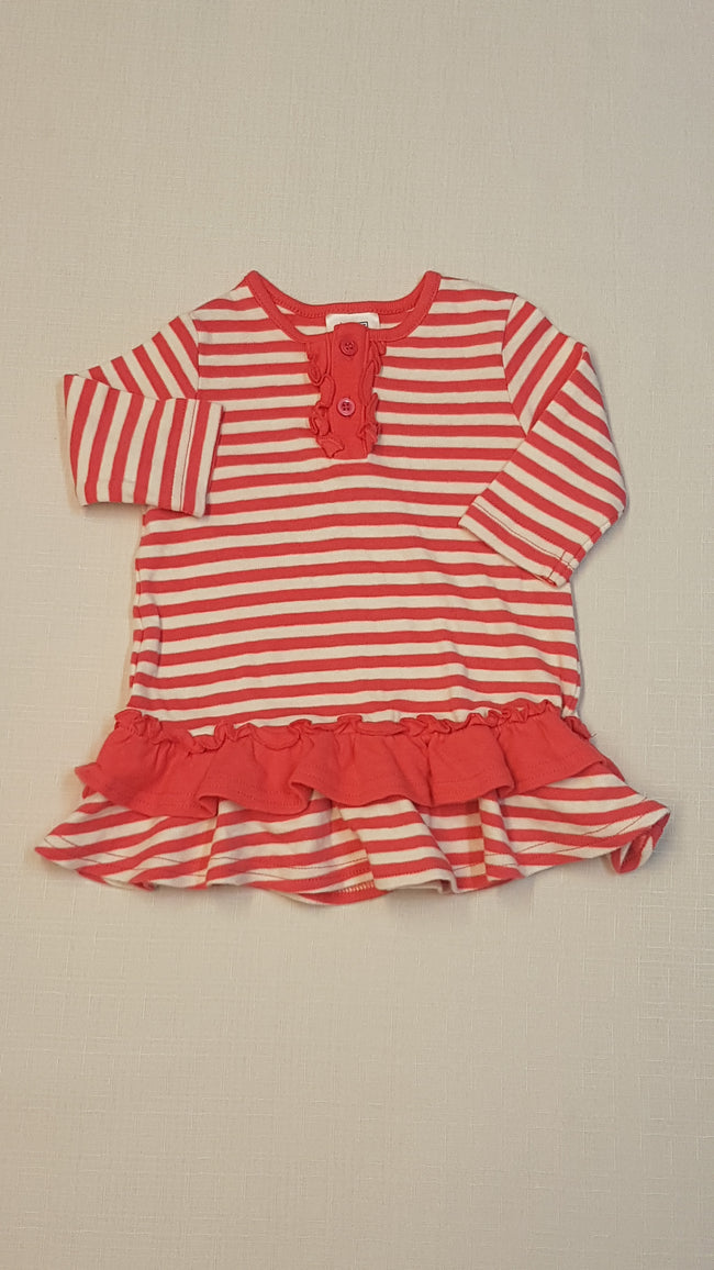 F&F CSINI KISLÁNY FODROS ALJÚ PAMUT RUHÁCSKA Hover Image