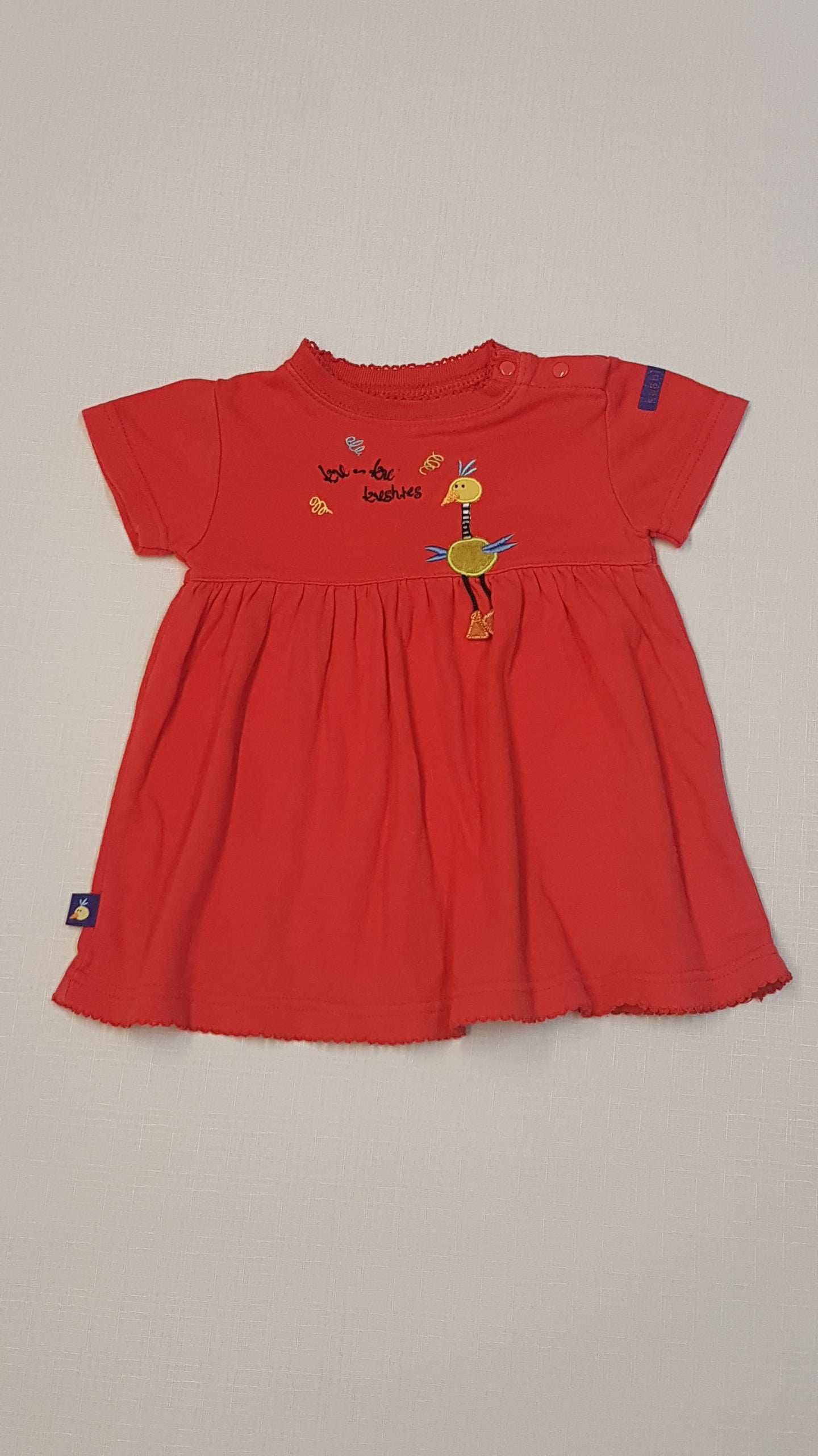 KUSHIES BABY 100% PAMUT ÉDI BÉDI KISLÁNY RUHÁCSKA