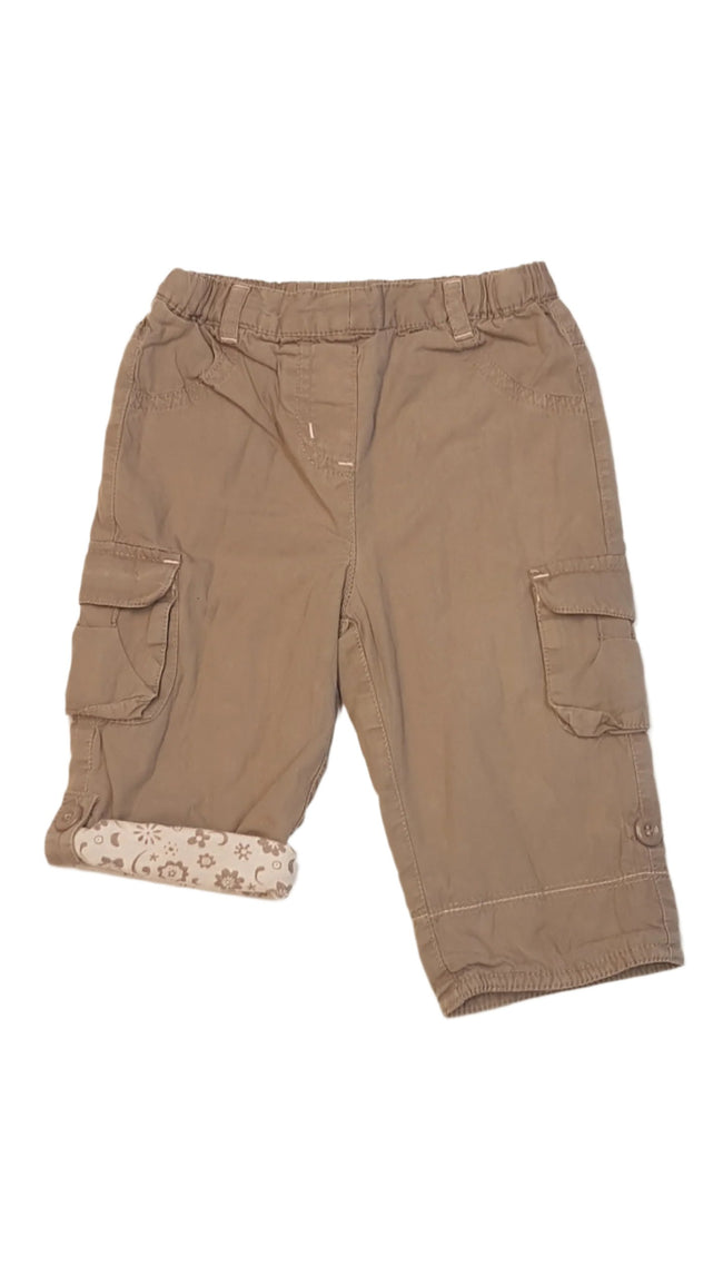 CHEROKEE MOGYORÓ SZÍNŰ VÉKONY,BÉLELT KISLÁNY, KÉTOLDALT ZSEBES NACI Hover Image