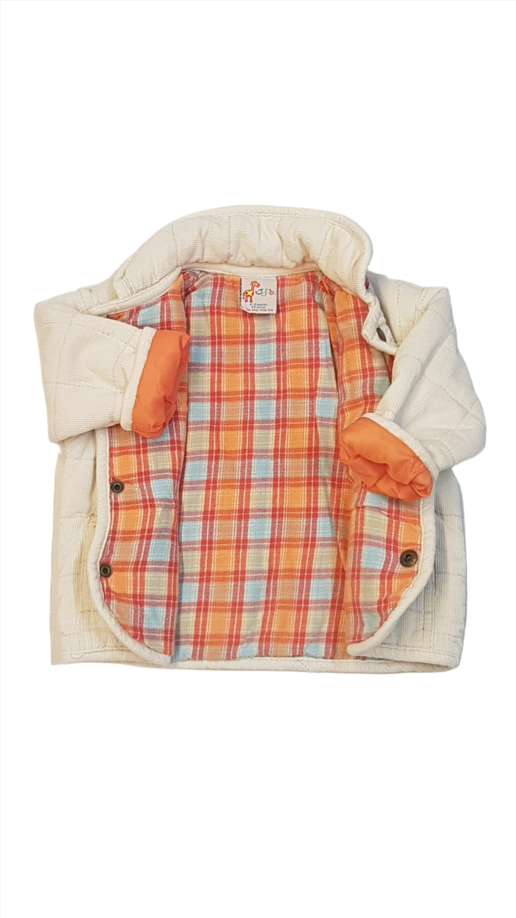 J.F.B EXTRAMINŐSÉGŰ,DIVATOS,KISFIÚ BÉLELT BÁRSONY KABÁT,KÉTOLDALT ZSEBES