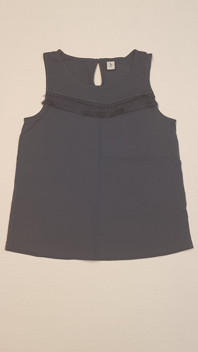 TU SÖTÉTKÉK DIVATOS KISLÁNY FELSŐ Hover Image