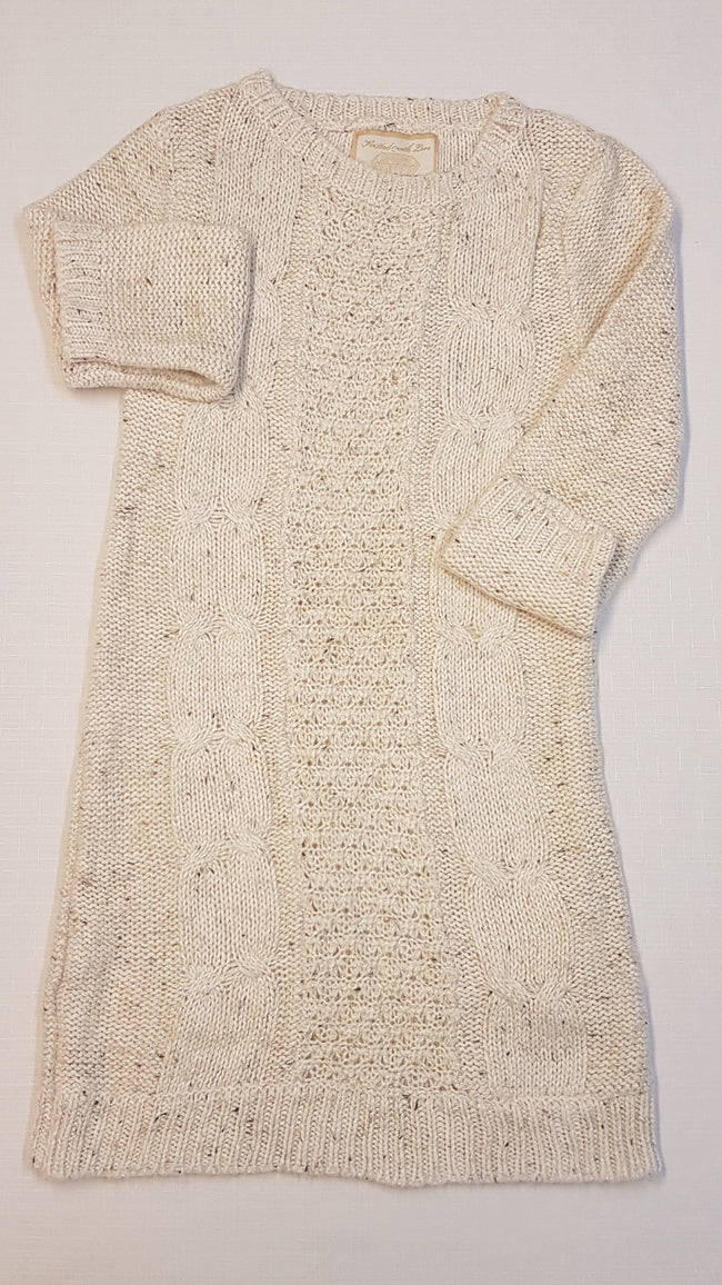 YOUNG DIMENSION VASTAG KÖTÉSŰ ARANY SZÁLLAL DÍSZÍTETT TUNIKA RUHA Hover Image