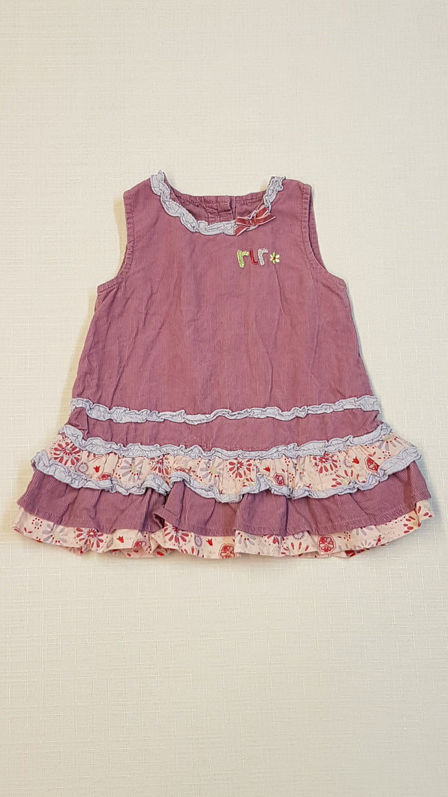 DEBENHAMS MIKRÓBÁRSONY,CSINI,FODROS,SZÍNES KISLÁNY RUHÁCSKA Hover Image