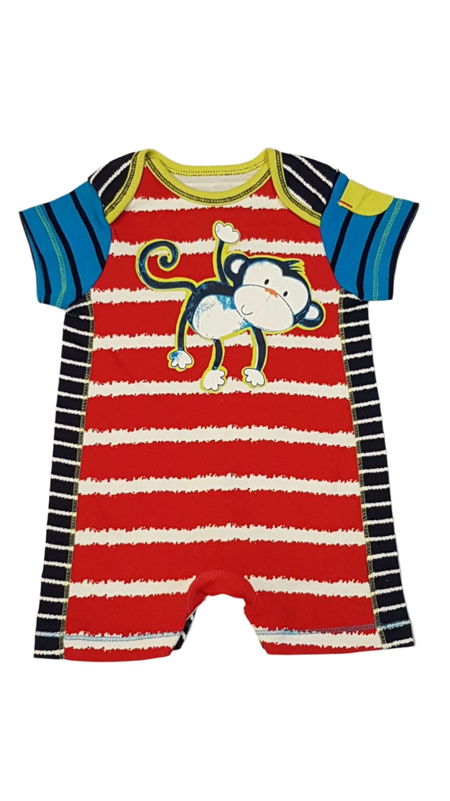 CÍMKÉS GEORGE ÉDI-BÉDI MAJOM FIGURÁS KISFIÚ KEZES-LÁBAS