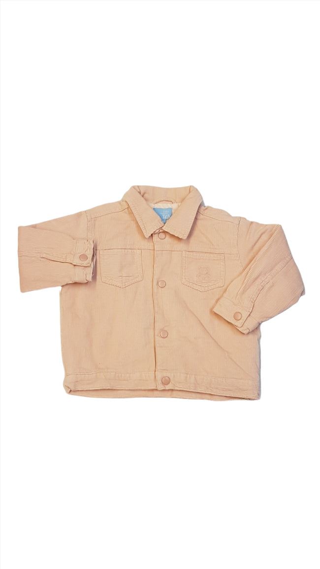 BABY EVERYWEAR TEX MINŐSÉGI,DIVATOS KISLÁNY PÚDER SZÍNŰ MIKRÓBÁRSONY,TRENDI KISLÁNY ÁTMENETI DZSEKI Hover Image