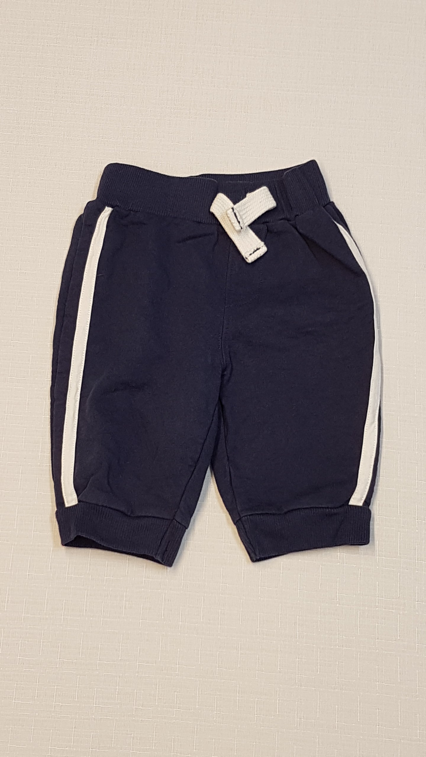 GEORGE SÖTÉTKÉK PAMUT KISFIÚ NADRÁG,GUMIS DERÉK RÉSSZEL