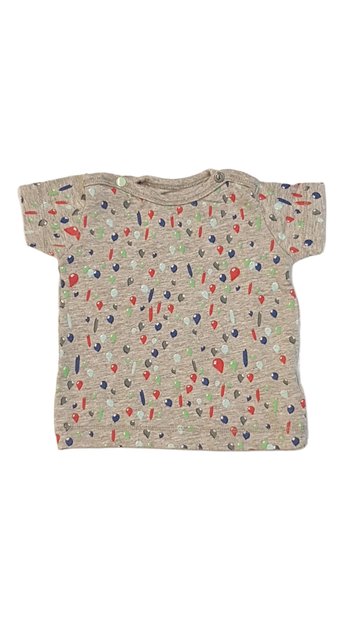 IMPS&ELFS VIDÁM SZÍNES LUFI MINTÁS UNISEX BABY POLÓ