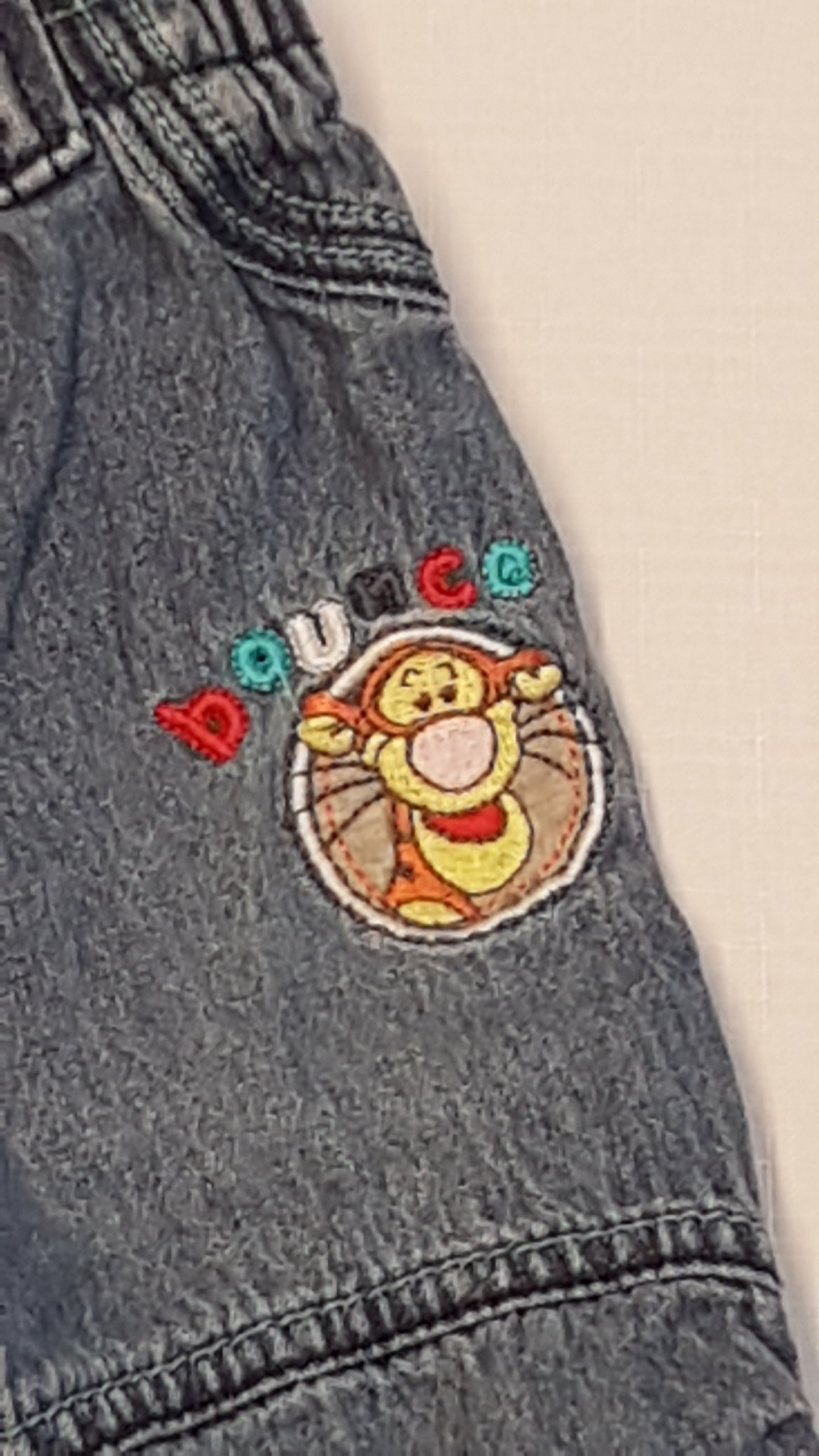 GEORGE DISNEY HÍMZETT  TIGRIS FIGURÁS PUHA KOPTATOTT FARMER NACI