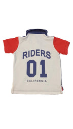 BREAKOUT KIDS VAGÁNY GOMBOS,GALLÉROS,FELIRATOS KISFIÚ POLÓ