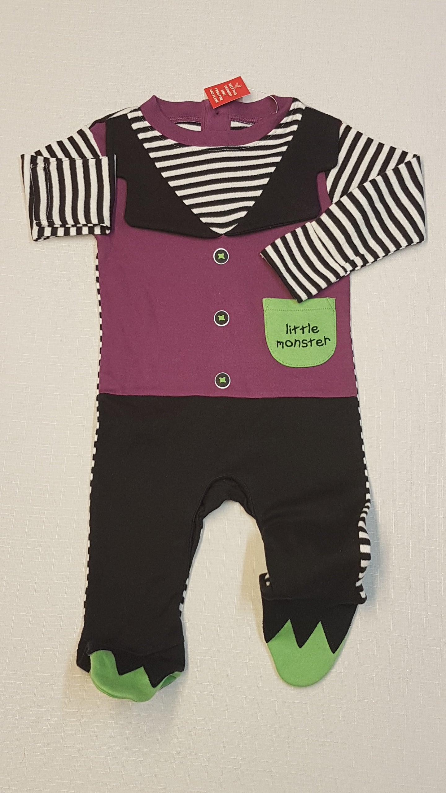 CÍMKÉS LITTLE MONSTER FELIRATÚ UNISEX RUGI