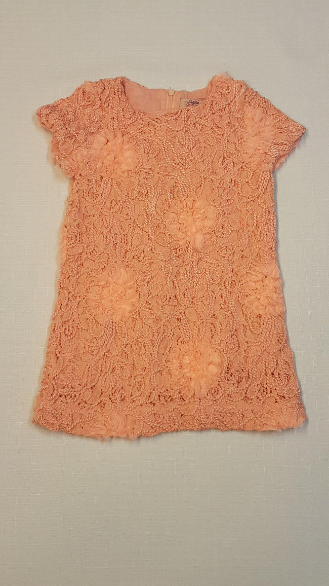 LIL PRINCESS DESIGNER KISLÁNY ALKALMI 3D-S RUHÁCSKA Hover Image