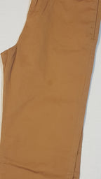 MATALAN  ELEGÁNS MUSTÁR SZÍNŰ KISFIÚ VÁSZON NADRÁG  ÁLLÍTHATÓ GUMIS DERÉK RÉSSZEL