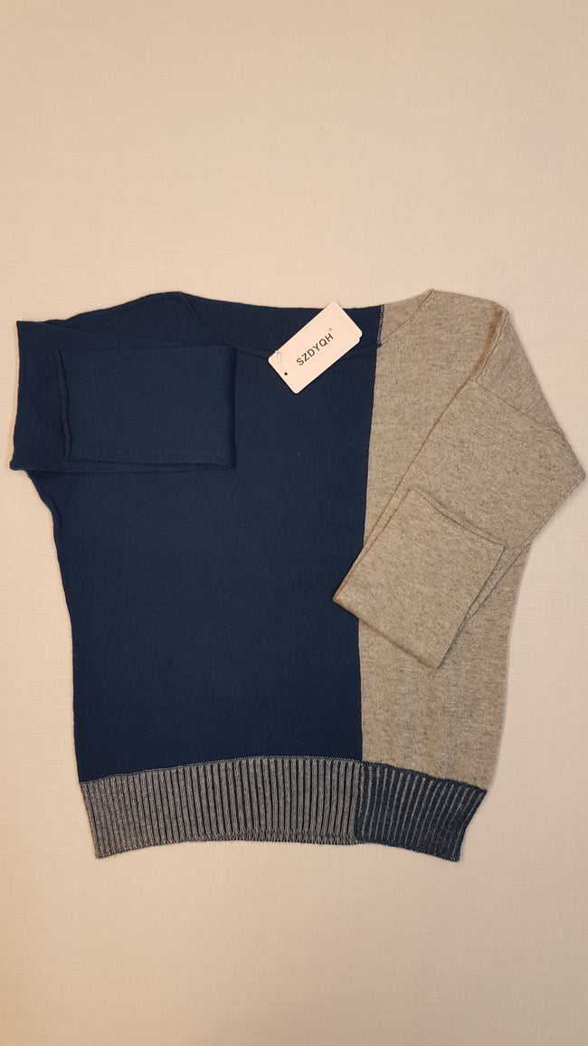 CÍMKÉS SZDYQH MINŐSÉGI GYAPJÚ PULÓVER Hover Image